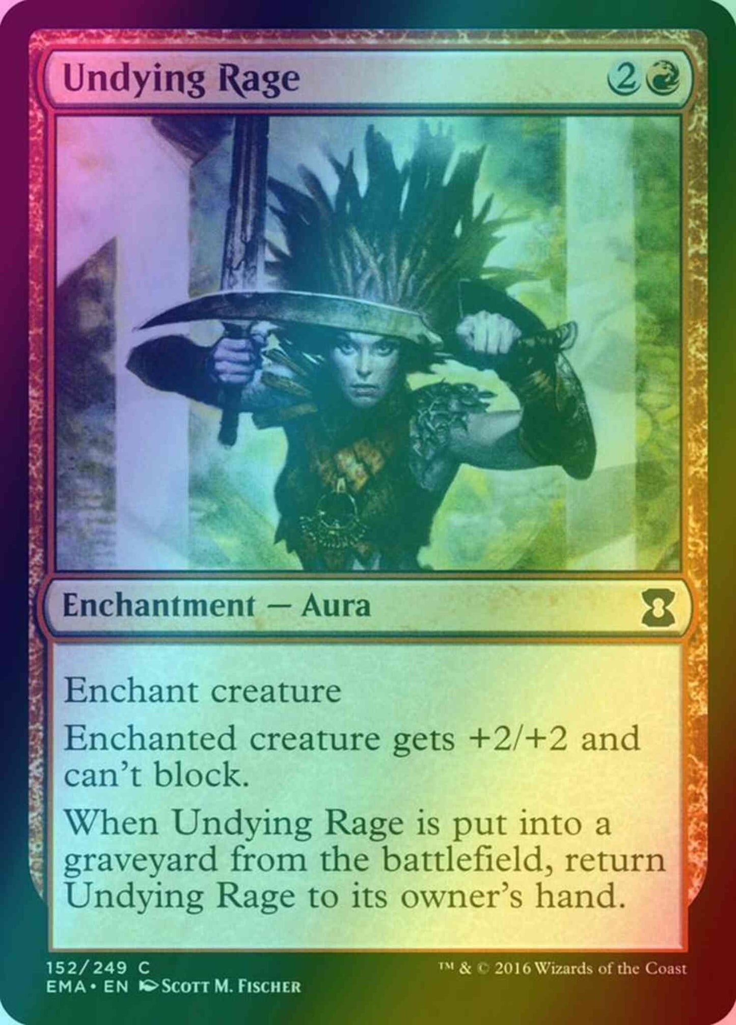 Undying Rage [152] [Eternal Masters] [Foil]