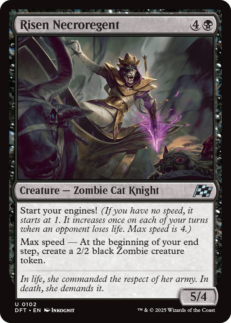 Risen Necroregent [102] [Aetherdrift] [Non-Foil]