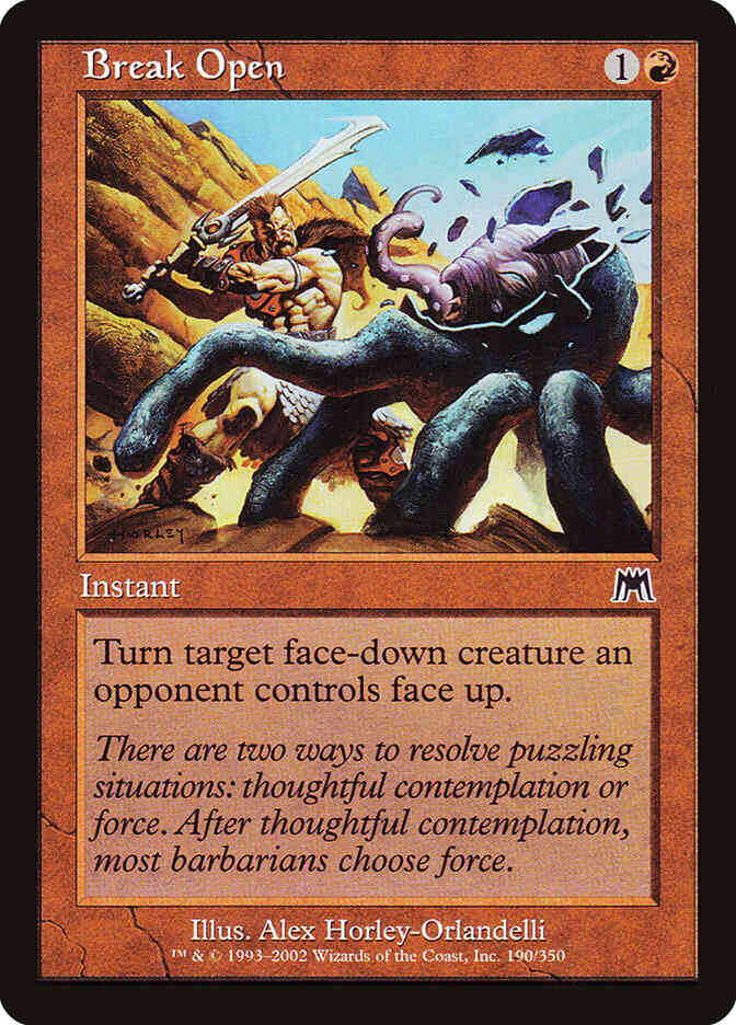 Break Open [190] [Onslaught] [Non-Foil]