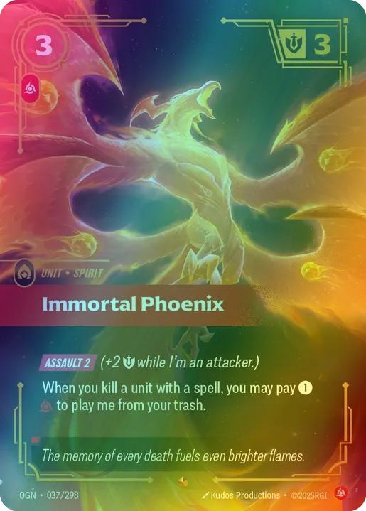Immortal Phoenix - 037/298 [Origins] [Foil]
