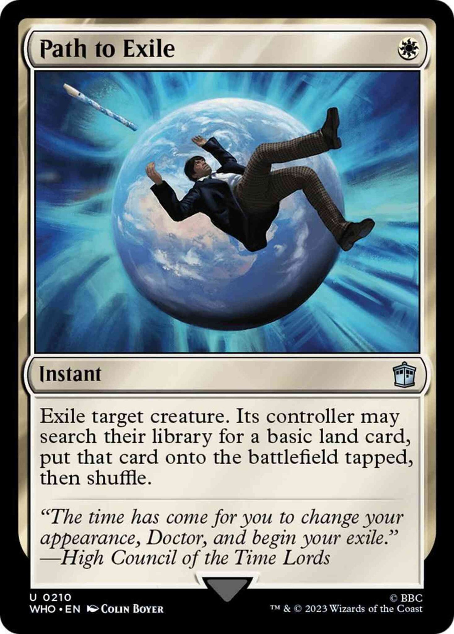 Path to Exile [210] [Universes Beyond: Doctor Who] [Non-Foil]