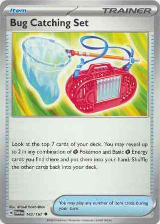 Bug Catching Set - 143/167 - Uncommon [sv06-143] [Non-Holo]