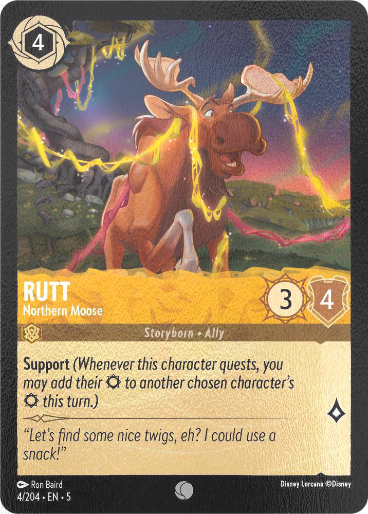 Rutt - Northern Moose - 4/204 [Shimmering Skies] [Cold Foil]