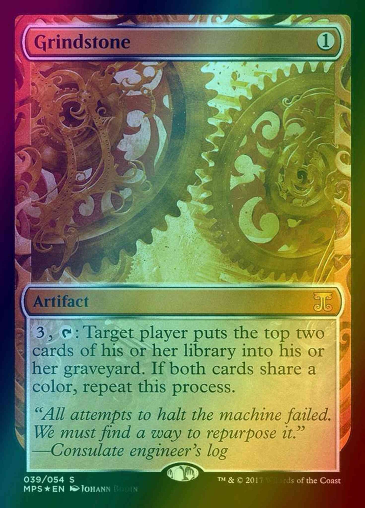 Grindstone [39] [Kaladesh Inventions] [Foil]