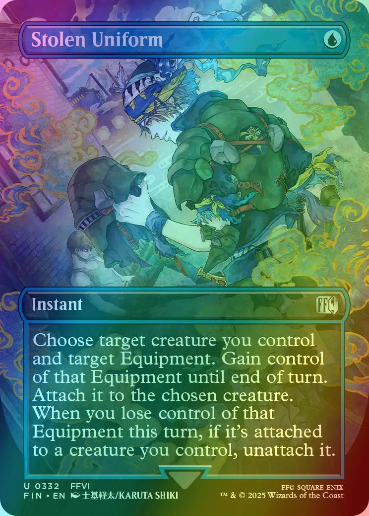 Stolen Uniform [332] [Borderless] [FINAL FANTASY] [Foil]