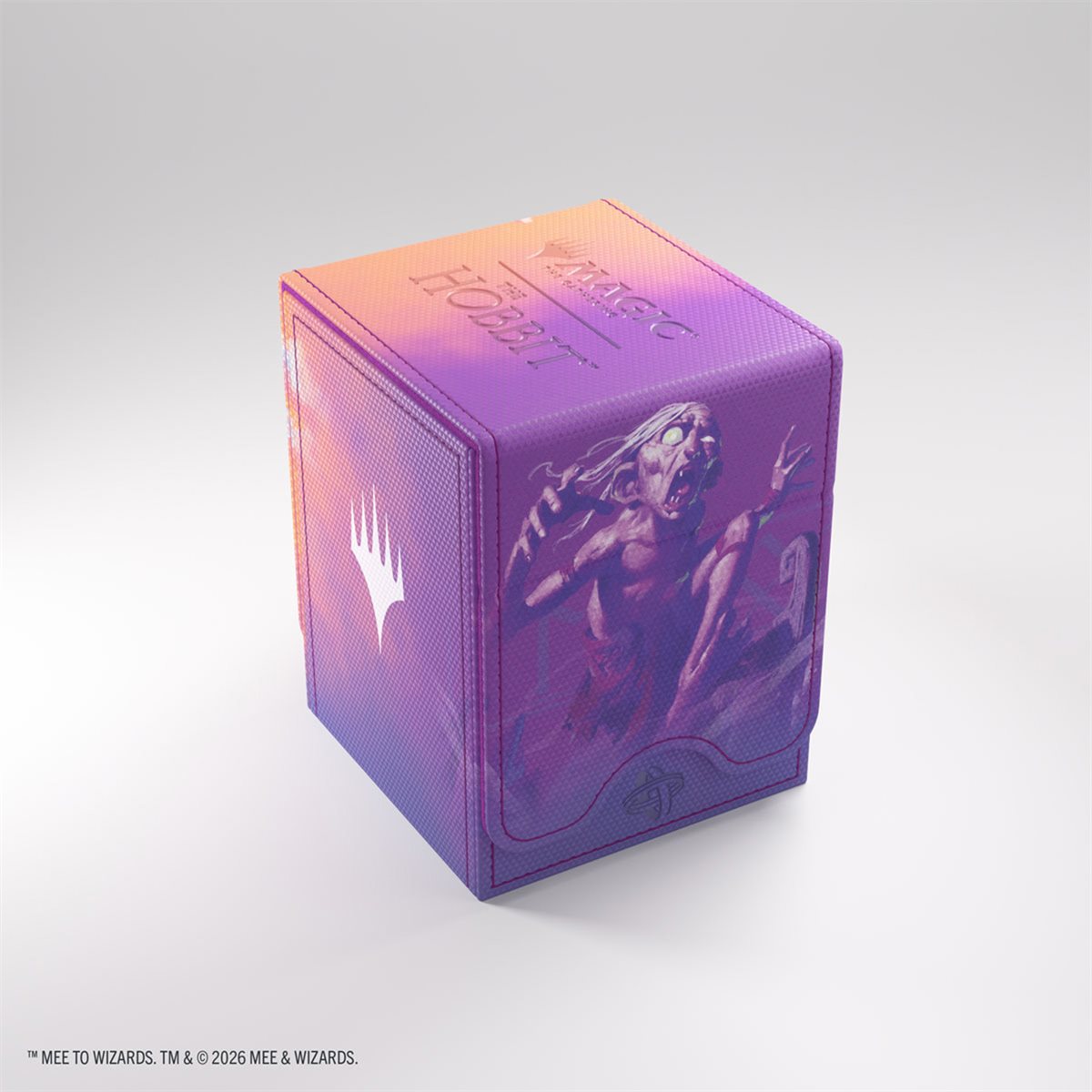 Gamegenic MTG Art Squire Plus XL Deck Box - 80+ - The Hobbit -  Gollum, Riddle Master / The Lonely Mountain