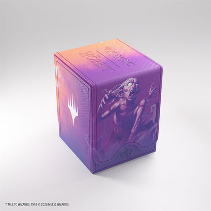 Gamegenic MTG Art Squire Plus XL Deck Box - 80+ - The Hobbit -  Gollum, Riddle Master / The Lonely Mountain