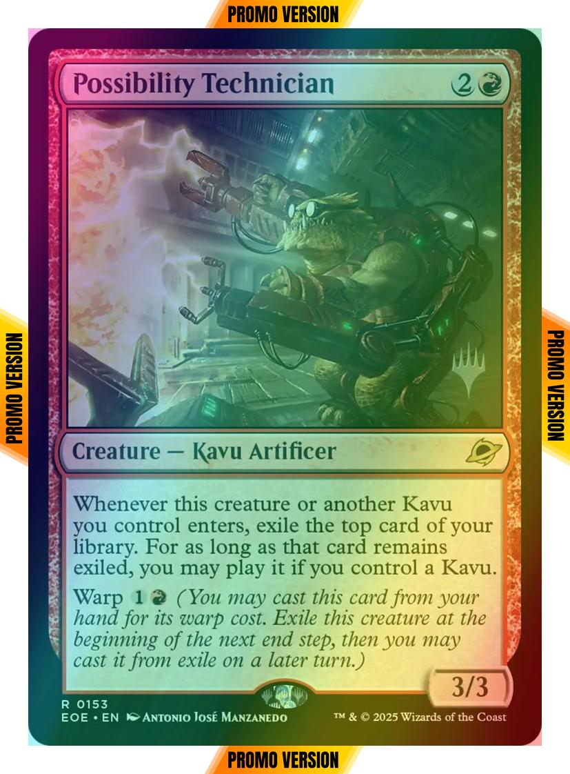 Possibility Technician [153p] [Promo Pack] [Edge of Eternities: Promos] [Foil]
