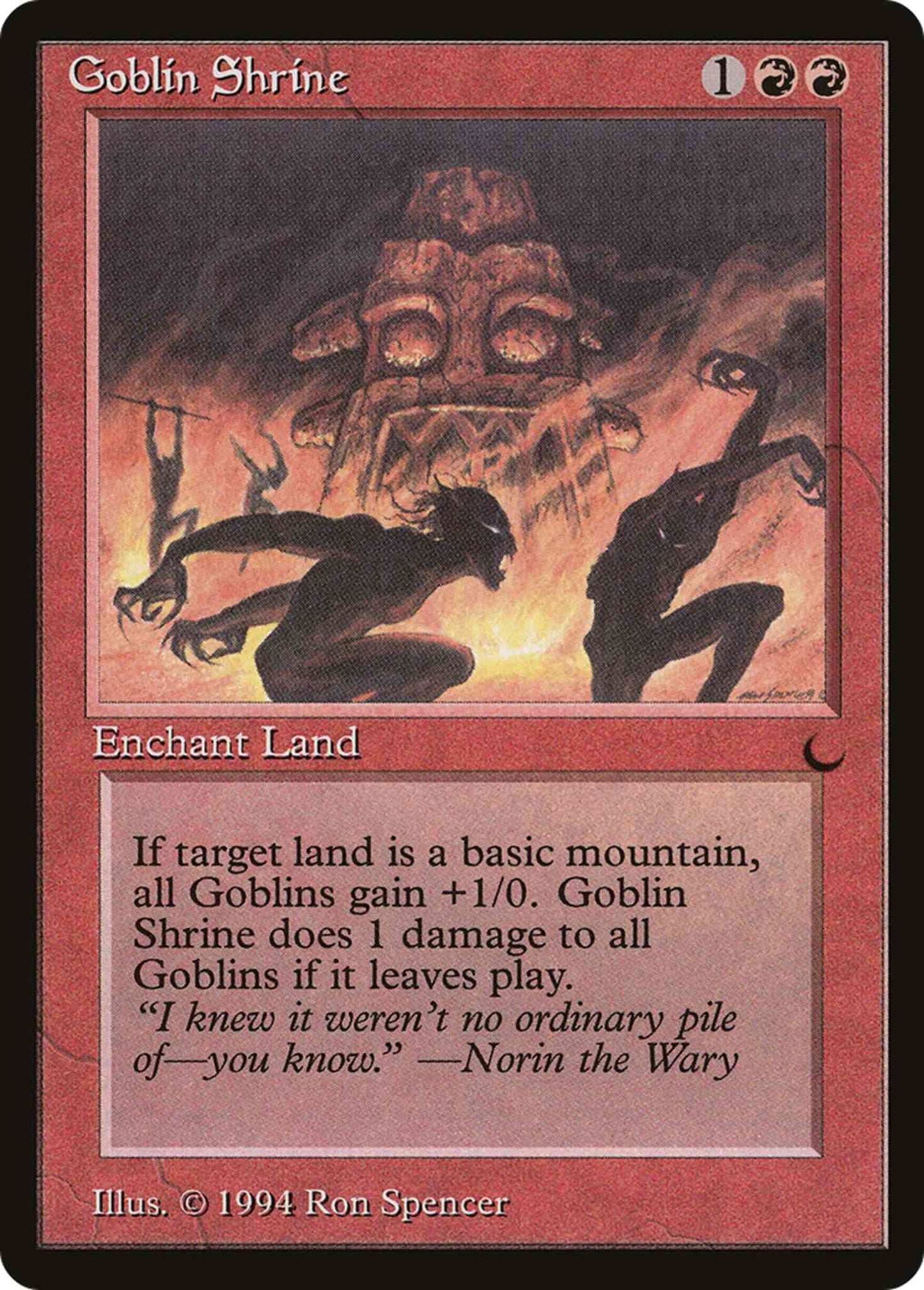 Goblin Shrine [68] [The Dark] [Non-Foil]