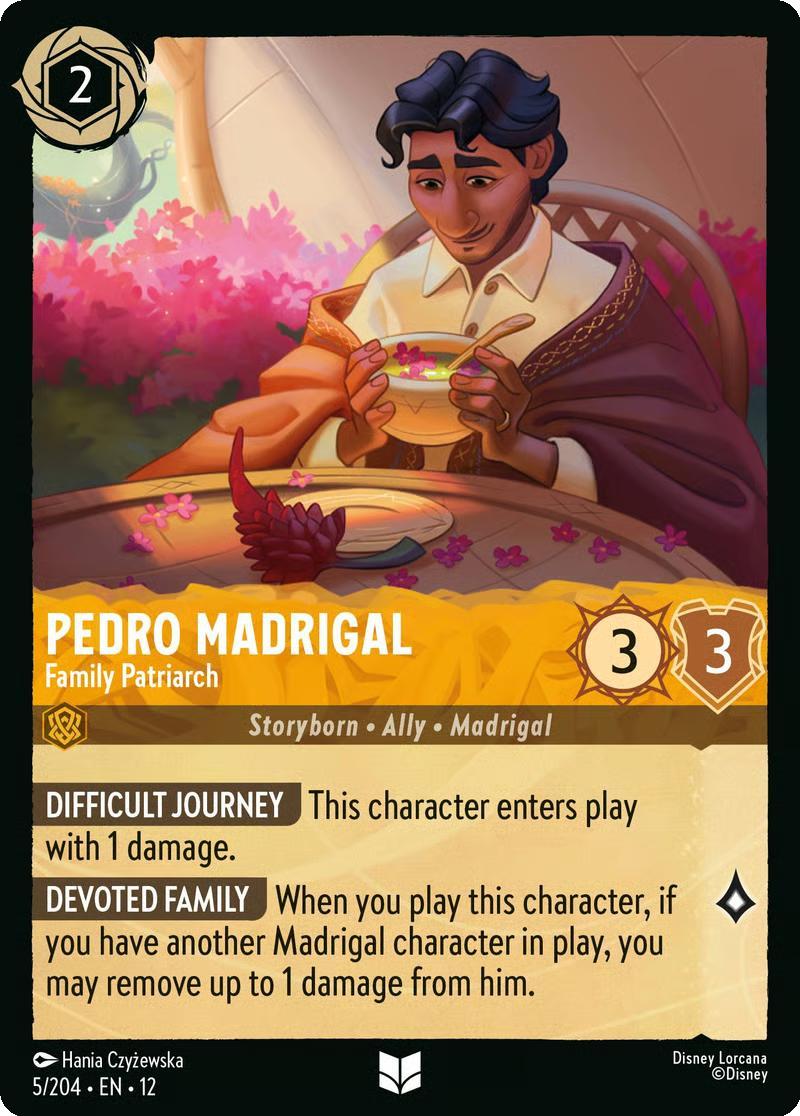 Pedro Madrigal - Family Patriarch - 5/204 [Wilds Unknown] [Non-Foil]
