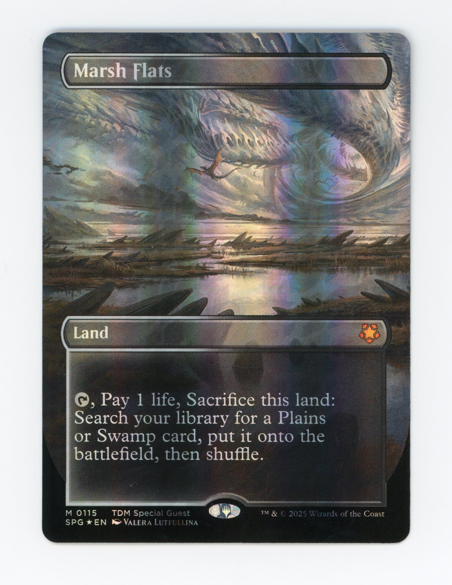 Marsh Flats — Borderless|Dragonscale Foil — ID 19270