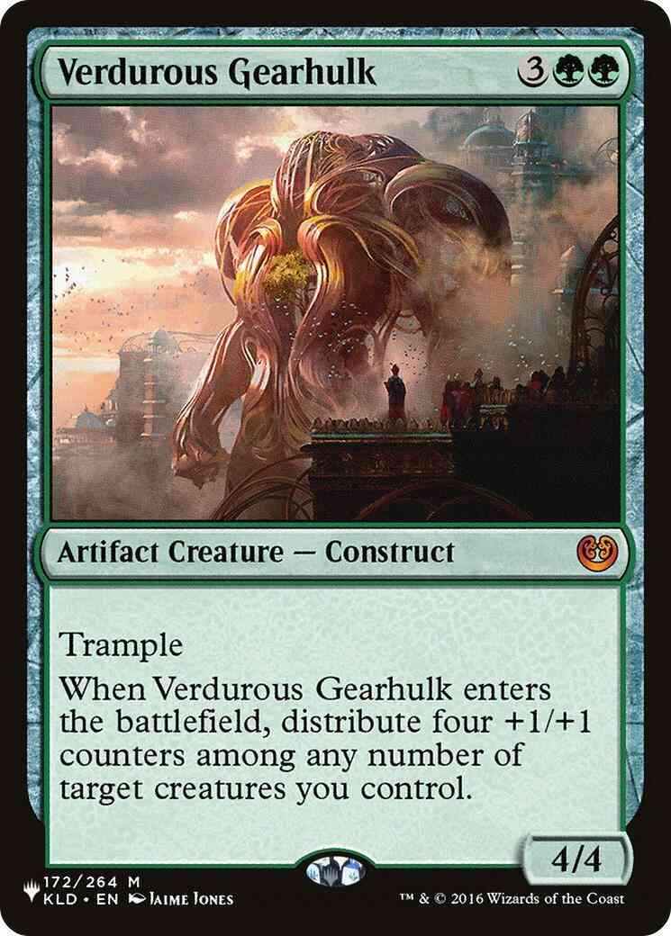 Verdurous Gearhulk [KLD-172] [The List] [Non-Foil]