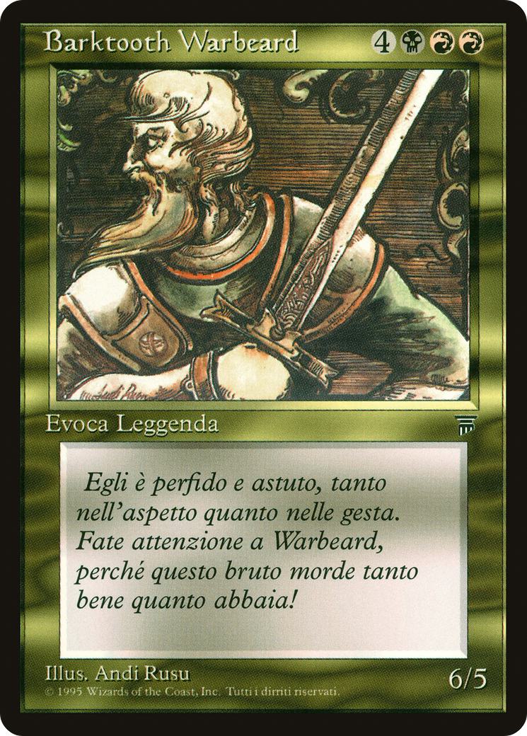 Barktooth Warbeard - Italian [221] [Legends: Italian] [Non-Foil]