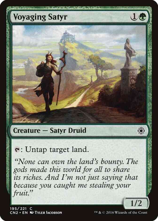 Voyaging Satyr [195] [Conspiracy Take The Crown] [Non-Foil]