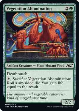 Vegetation Abomination [160] [Unfinity] [Non-Foil]
