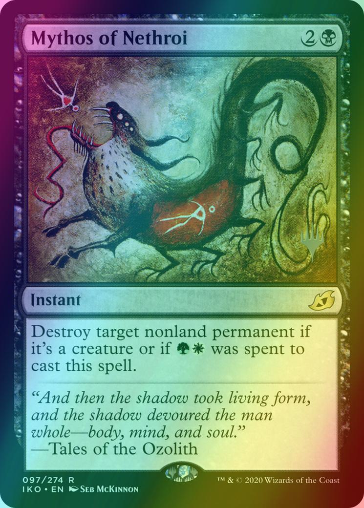Mythos of Nethroi [Promo Pack] [97p] [Ikoria: Lair of Behemoths Promos] [Foil]