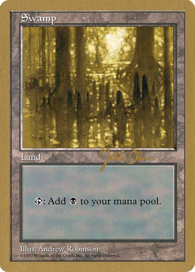 Swamp [js438] [Jakub Slemr] [Reflection in Water] [World Championship Decks 1997] [Non-Foil]