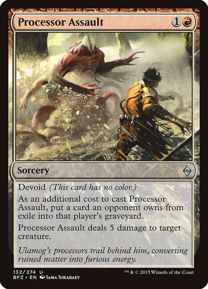 Processor Assault [132] [Battle for Zendikar] [Non-Foil]