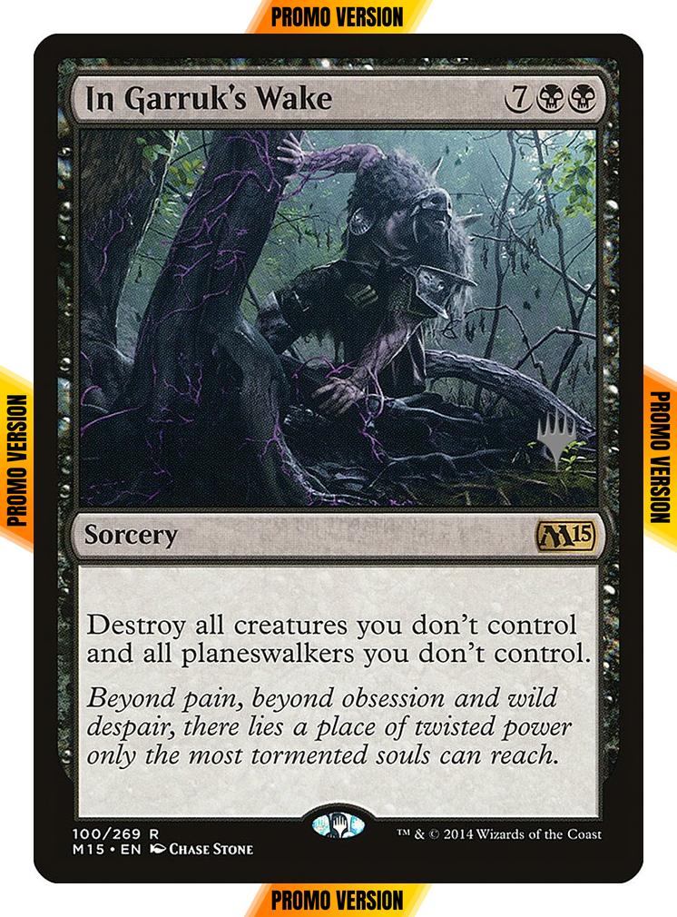 In Garruk's Wake [100p] [Promo Pack] [Magic 2015 Promos] [Foil]