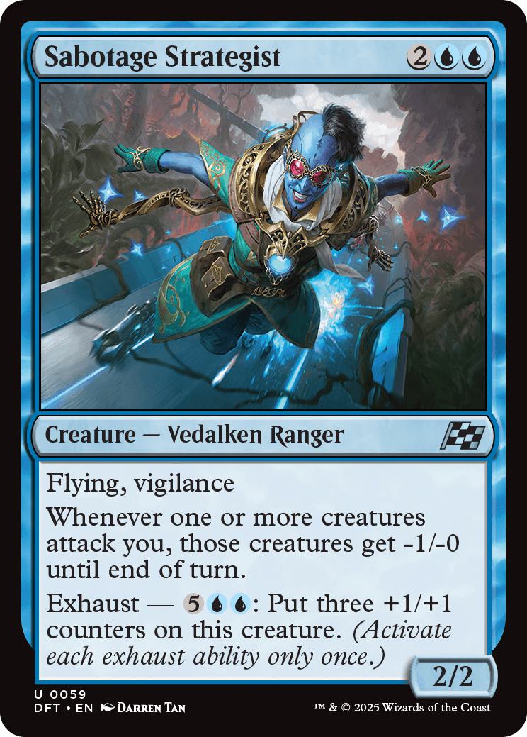 Sabotage Strategist [59] [Aetherdrift] [Non-Foil]
