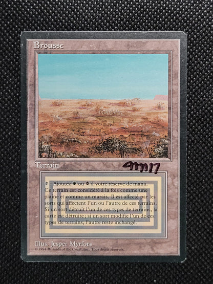 Scrubland — French|Signed — ID 16951