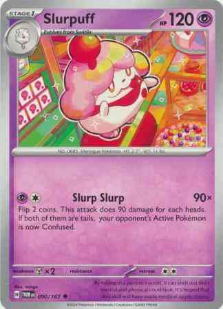 Slurpuff - 090/167 - Uncommon [sv06-090] [Non-Holo]