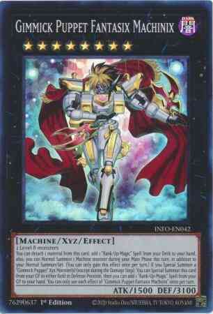 Gimmick Puppet Fantasix Machinix - INFO-EN042 - Super Rare - 1st Edition