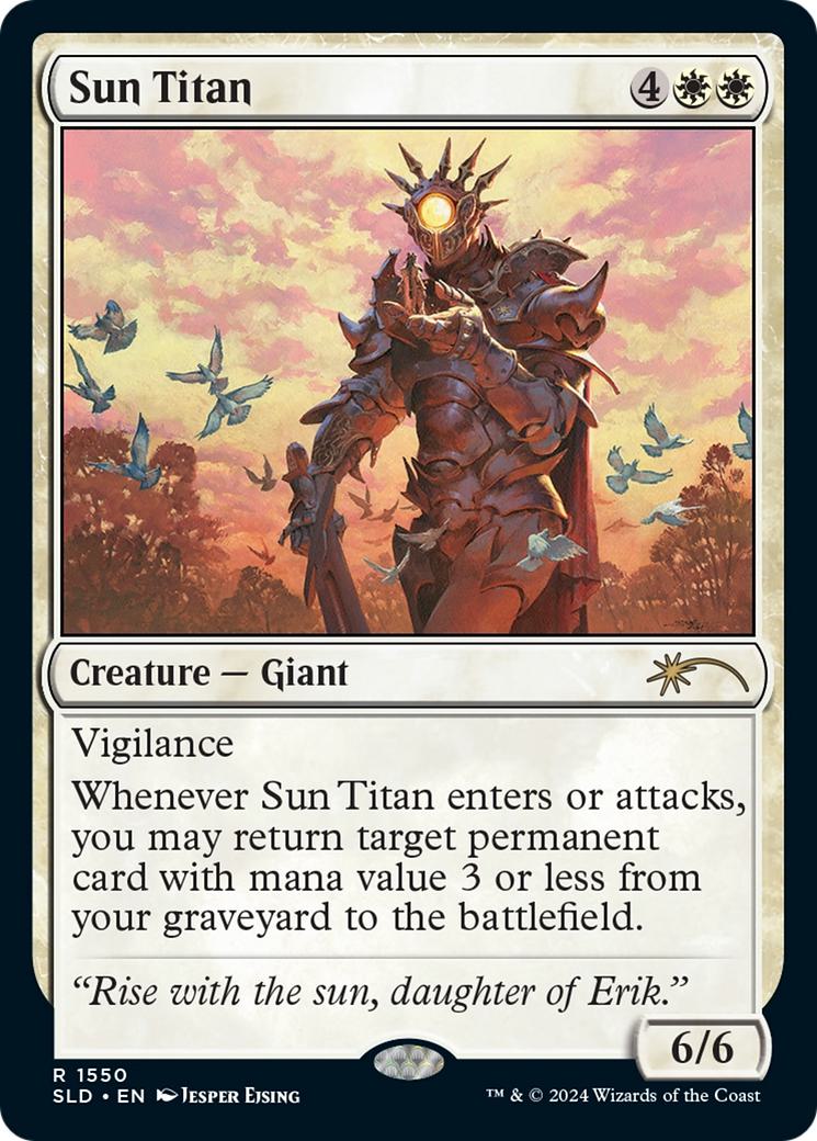 Sun Titan [1550] [Jesper Ejsing] [Secret Lair Drop] [Non-Foil]