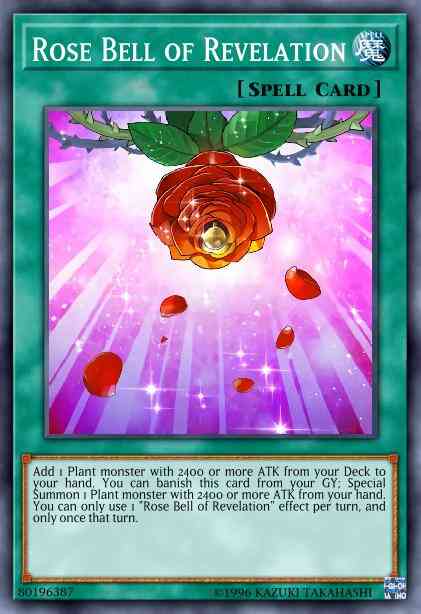 Rose Bell of Revelation - DUOV-EN040 - Ultra Rare - 1st Edition