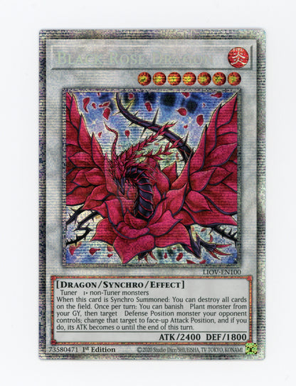 Black Rose Dragon — Starlight Rare|1st Edition — ID 19149