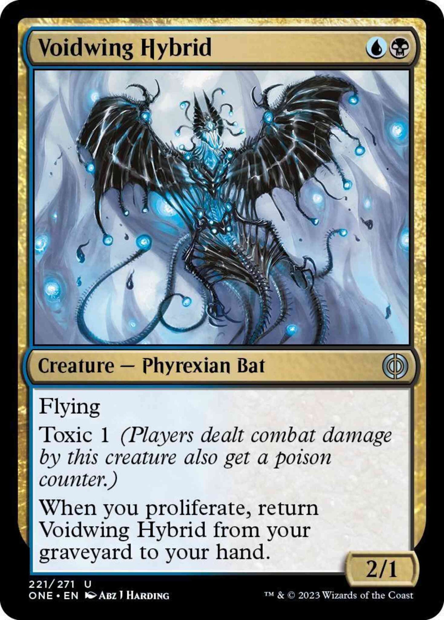 Voidwing Hybrid [221] [Phyrexia: All Will Be One] [Non-Foil]