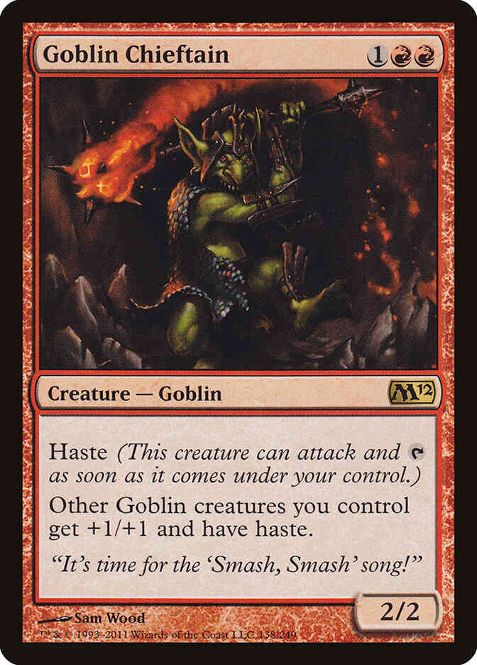 Goblin Chieftain [138] [Magic 2012] [Non-Foil]