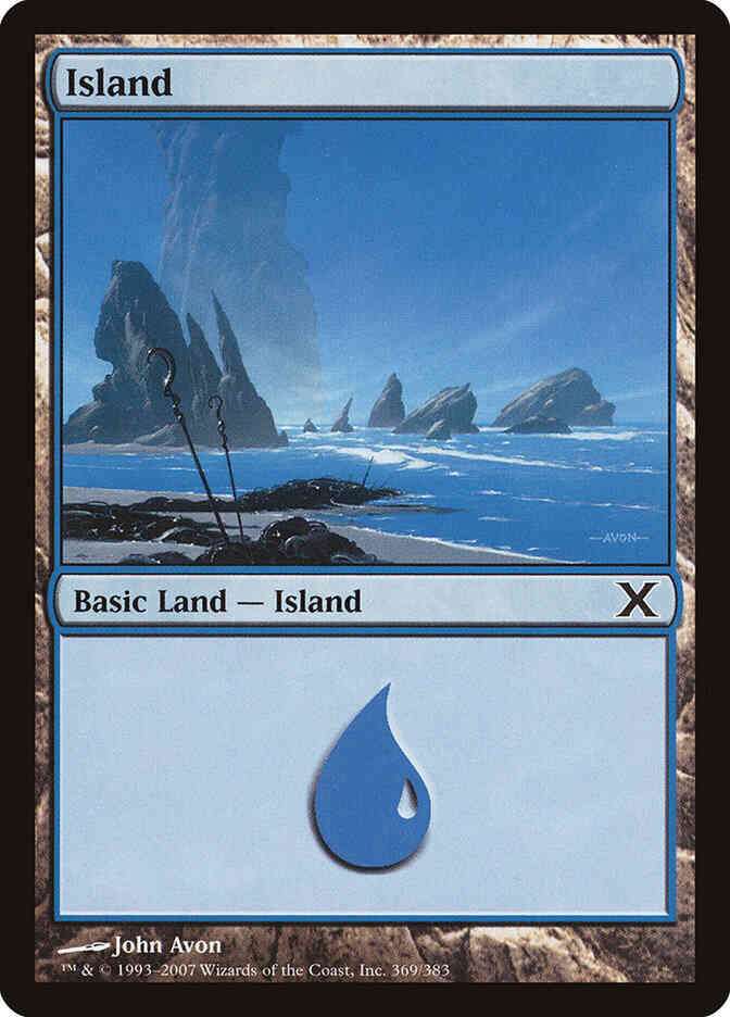 Island [369] [Tenth Edition] [Non-Foil]