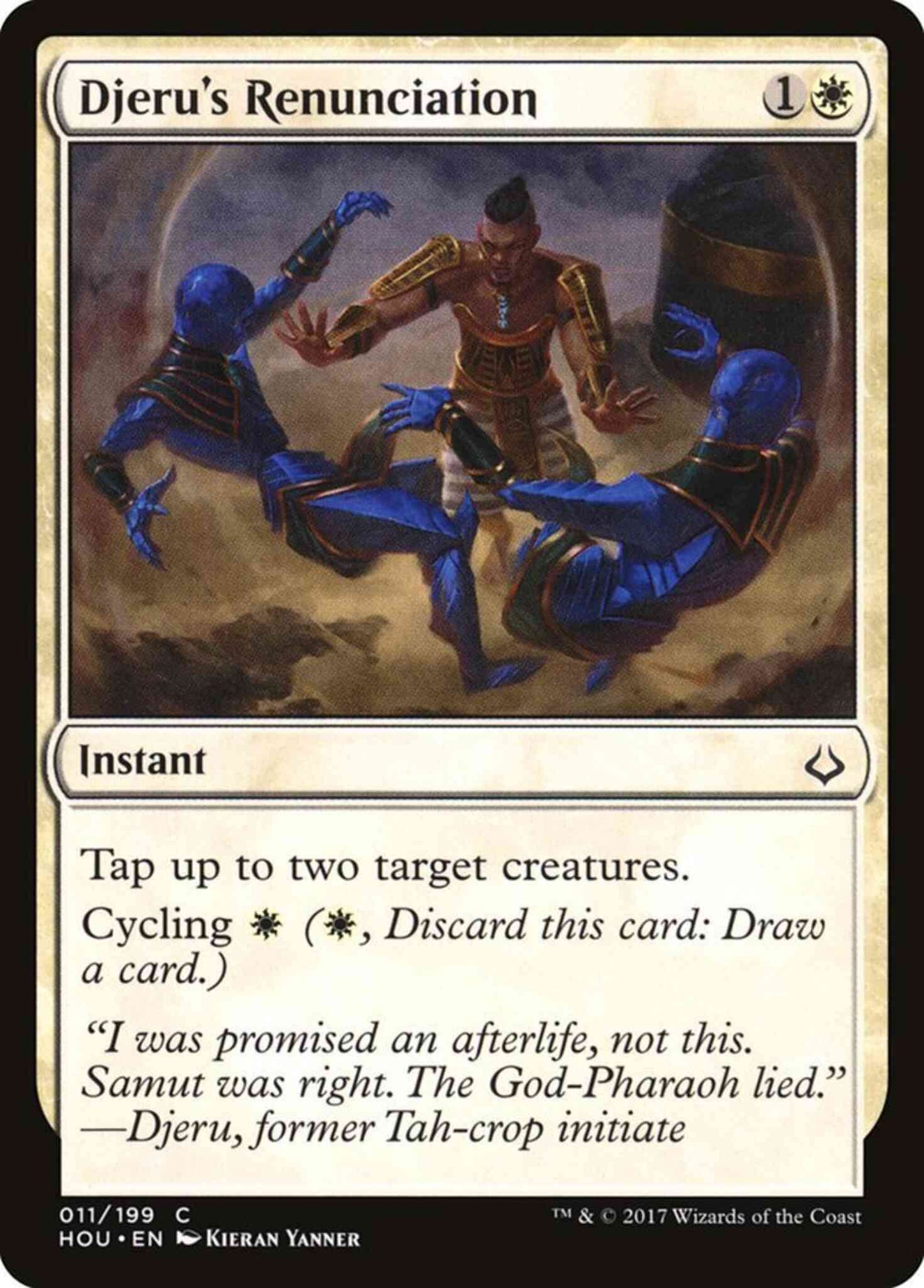 Djeru's Renunciation [11] [Hour of Devastation] [Non-Foil]