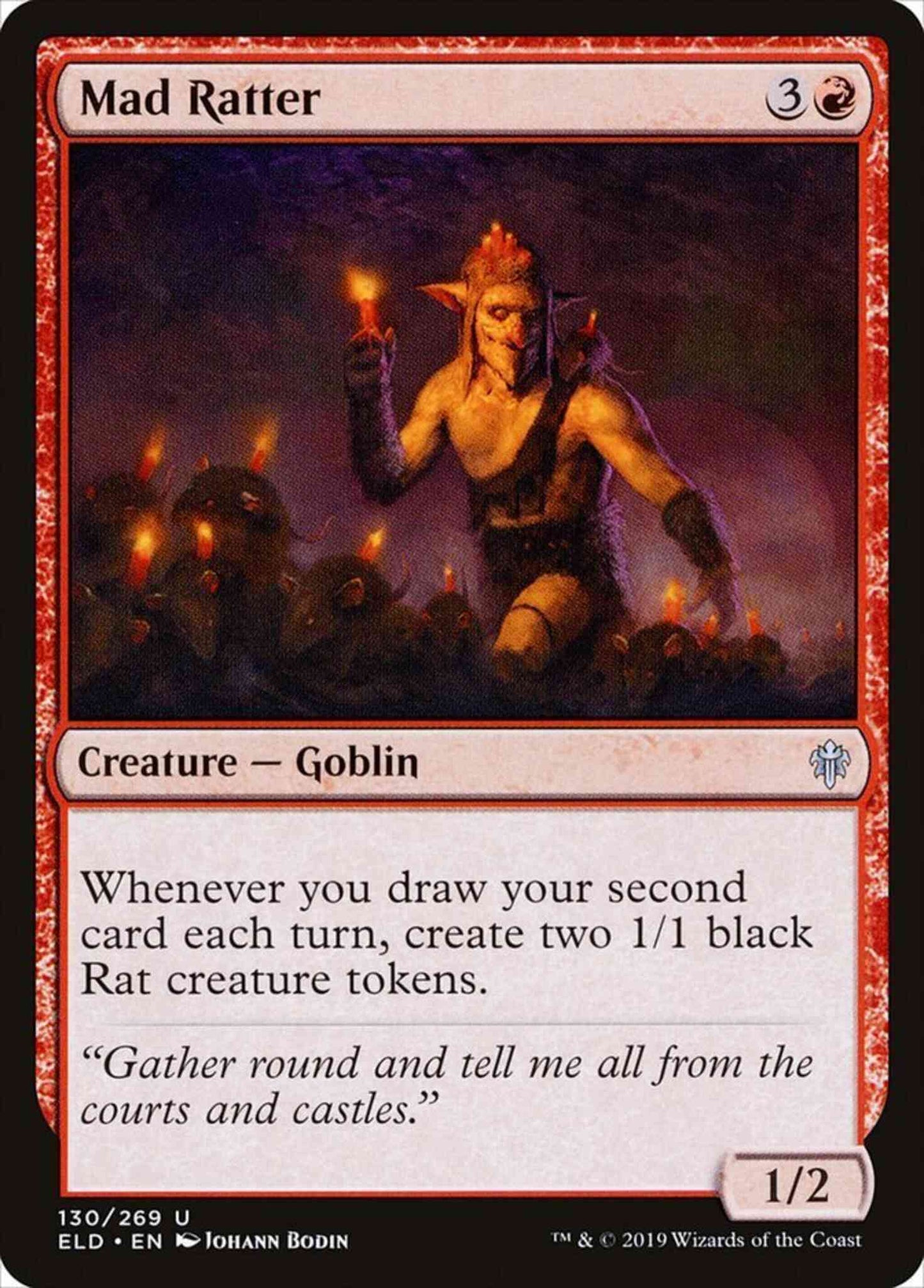 Mad Ratter [130] [Throne of Eldraine] [Non-Foil]