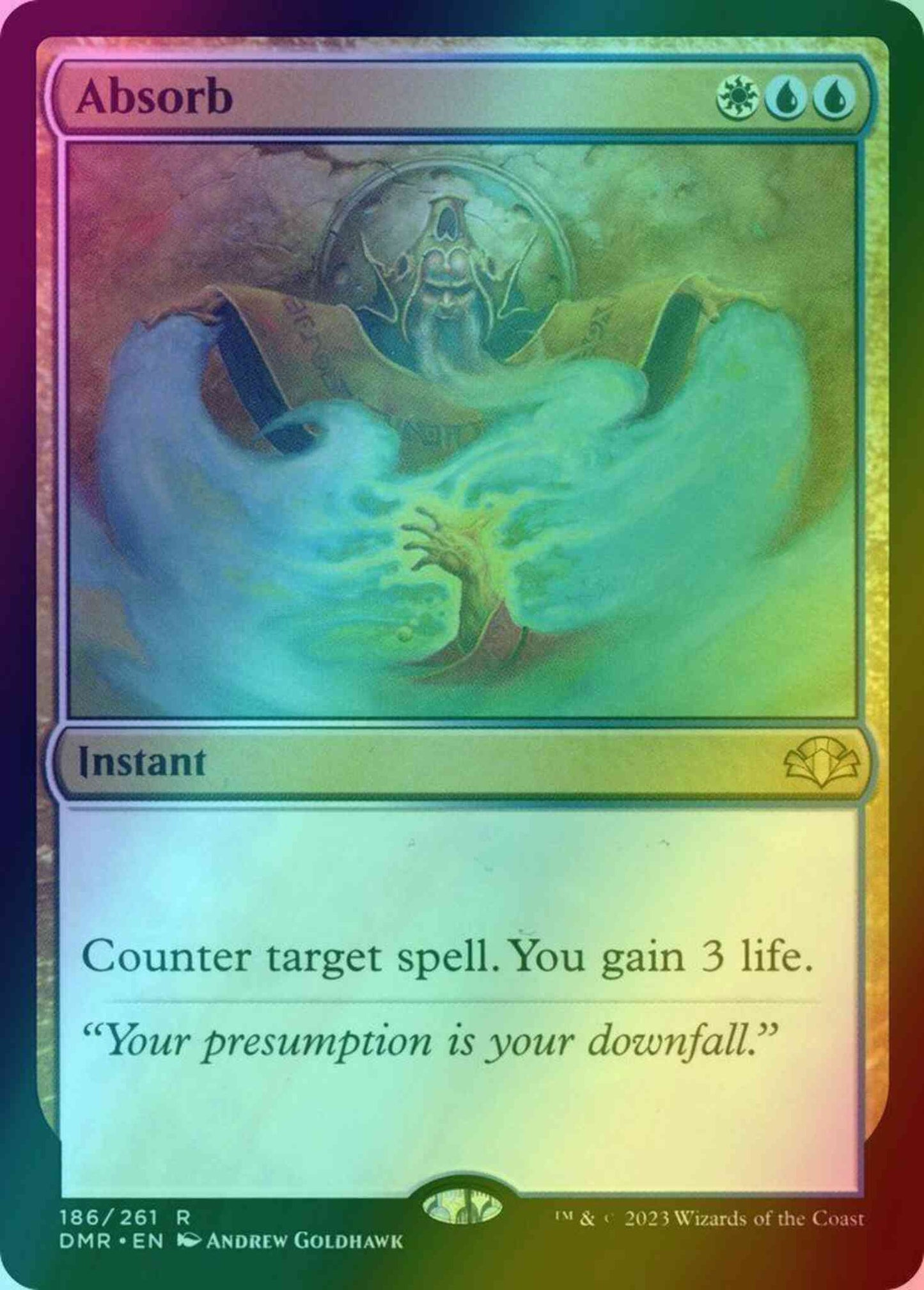 Absorb [186] [Dominaria Remastered] [Foil]
