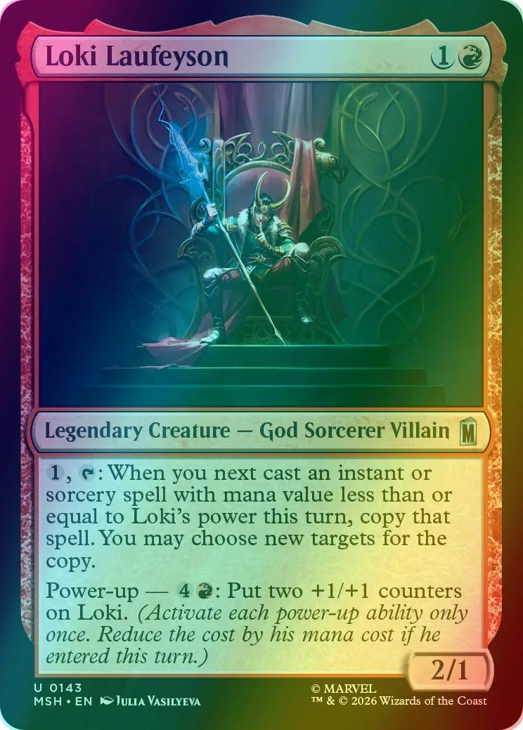Loki Laufeyson [143] [Marvel Super Heroes] [Foil]