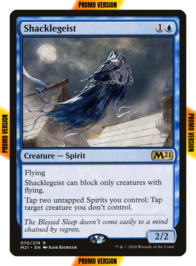 Shacklegeist [Promo Pack] [70p] [Core Set 2021 Promos] [Non-Foil]