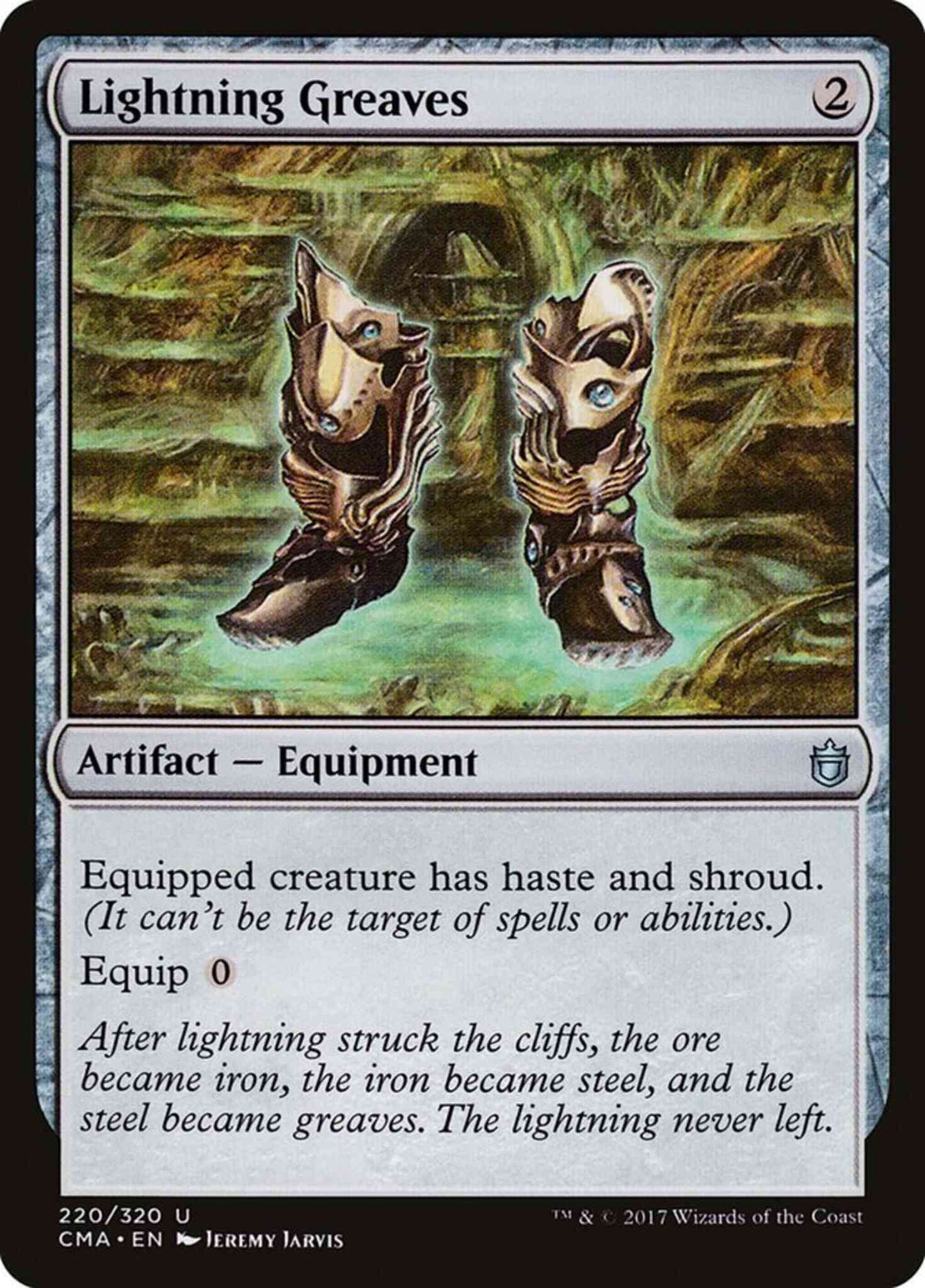 Lightning Greaves [220] [Commander Anthology] [Non-Foil]