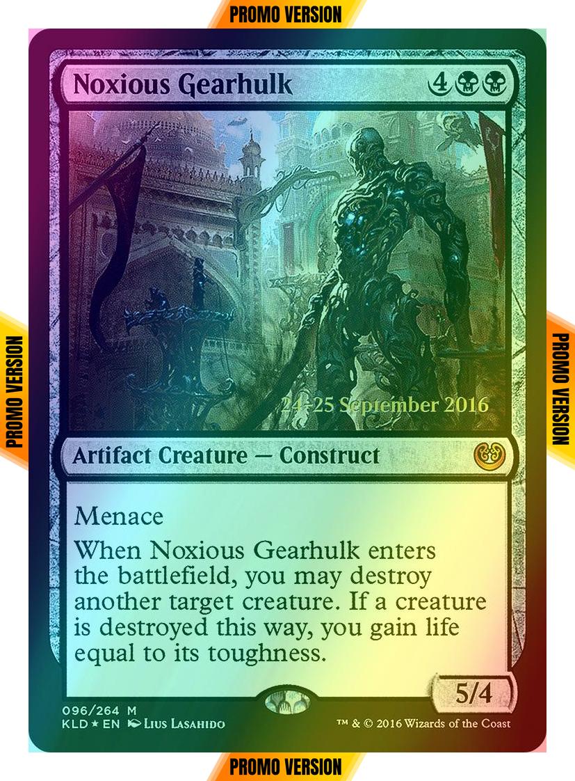 Noxious Gearhulk [96s] [Kaladesh Promos] [Foil]