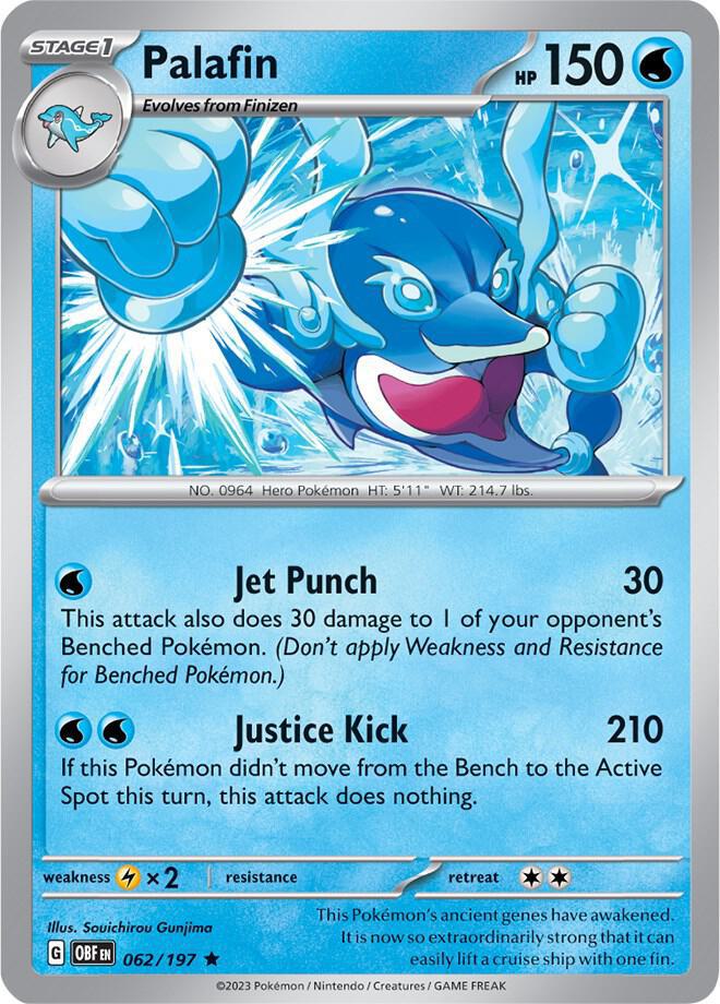 Palafin - 062/197 - Promo [Build & Battle Box] [sv03msp-062] [Non-Holo]