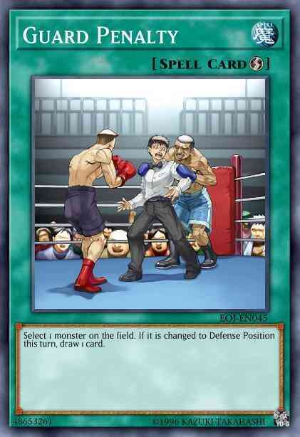 Guard Penalty - EOJ-EN045 - Ultimate Rare - Unlimited