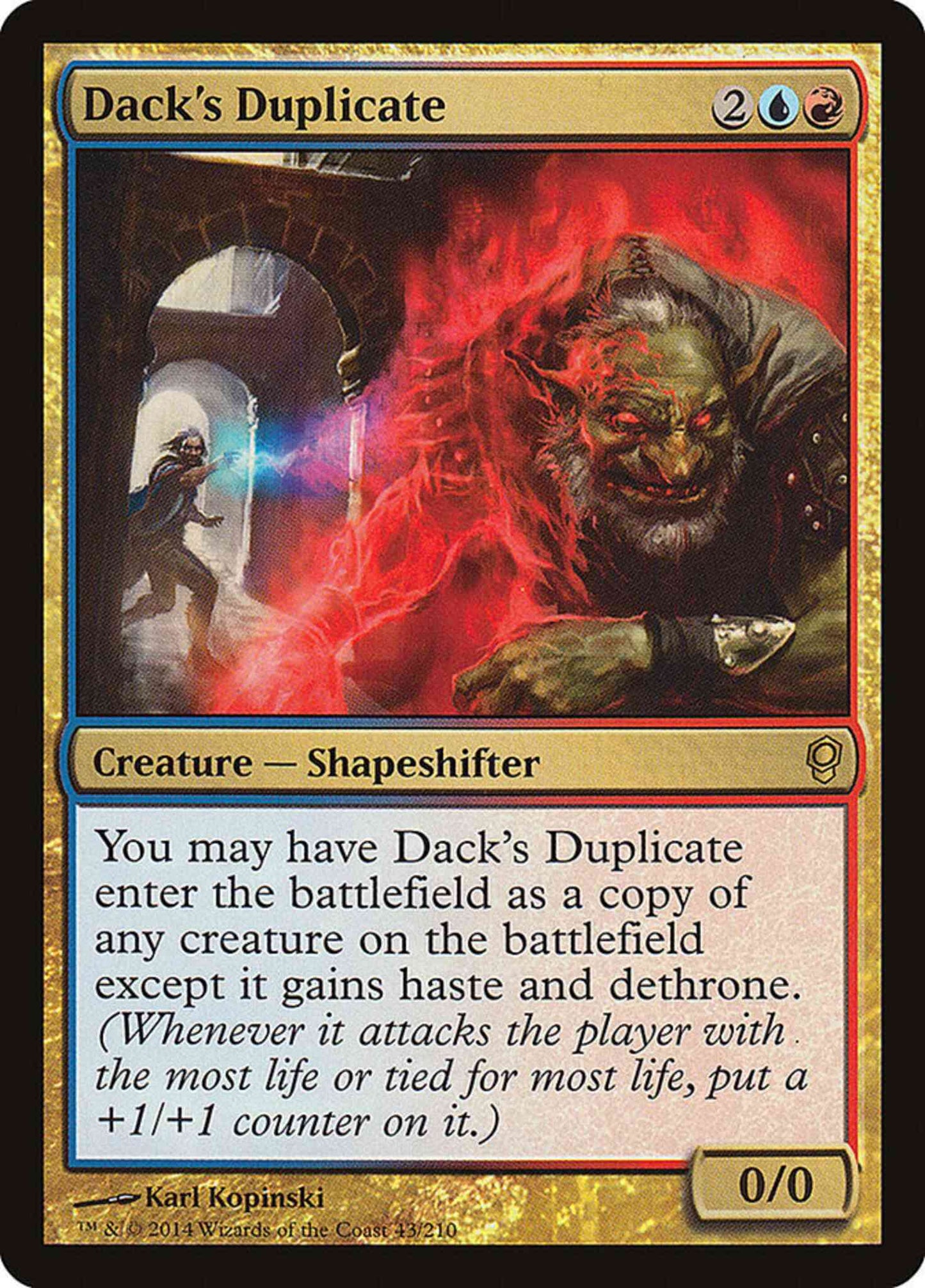 Dack's Duplicate [43] [Conspiracy] [Non-Foil]