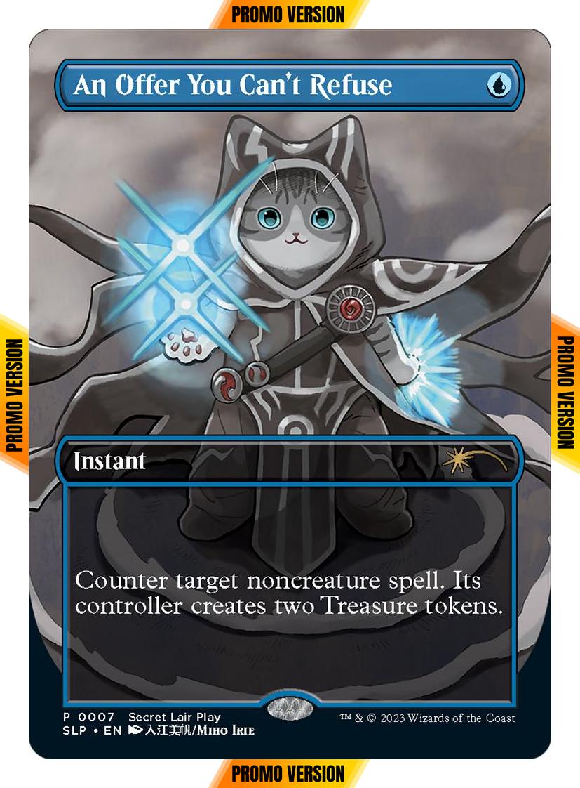 An Offer You Can't Refuse [0007] [Borderless] [Secret Lair Promo] [Non-Foil]