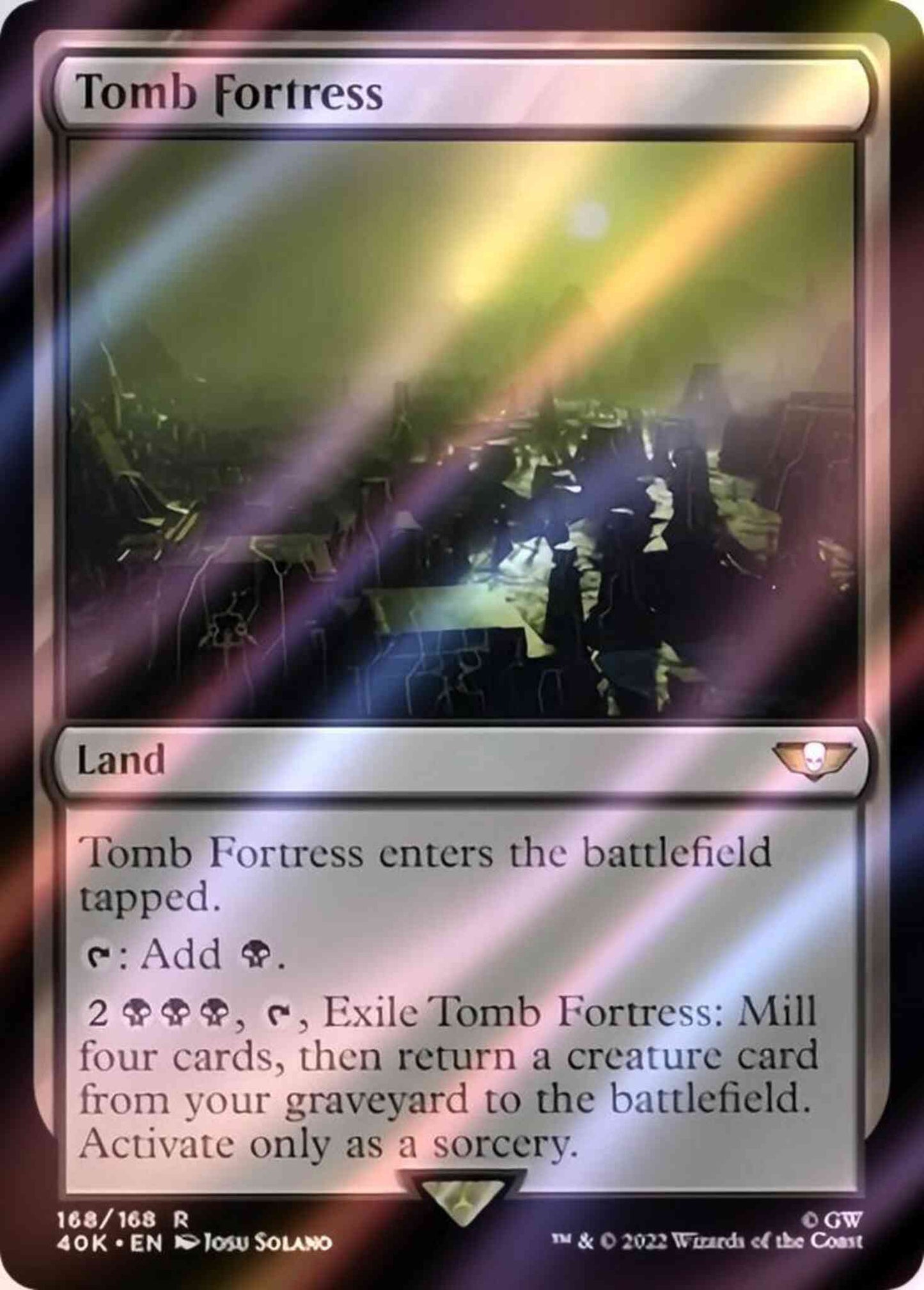 Tomb Fortress [168] [Universes Beyond: Warhammer 40,000] [Surge Foil]