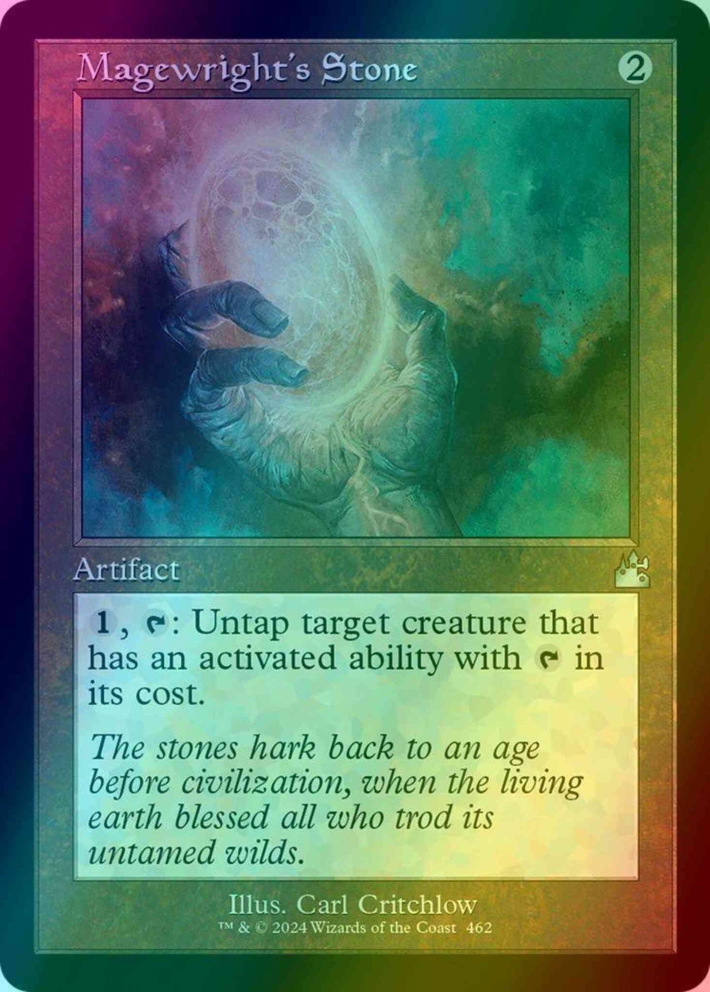 Magewright's Stone [462] [Retro Frame] [Ravnica Remastered] [Foil]