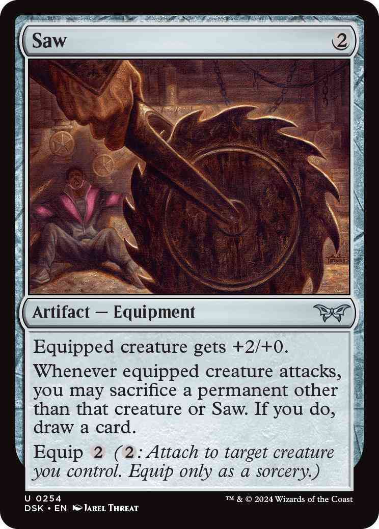 Saw [254] [Duskmourn: House of Horror] [Non-Foil]