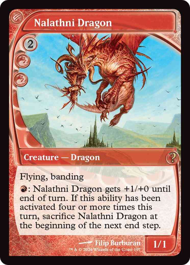 Nalathni Dragon [197] [Future Frame] [Mystery Booster 2] [Foil]