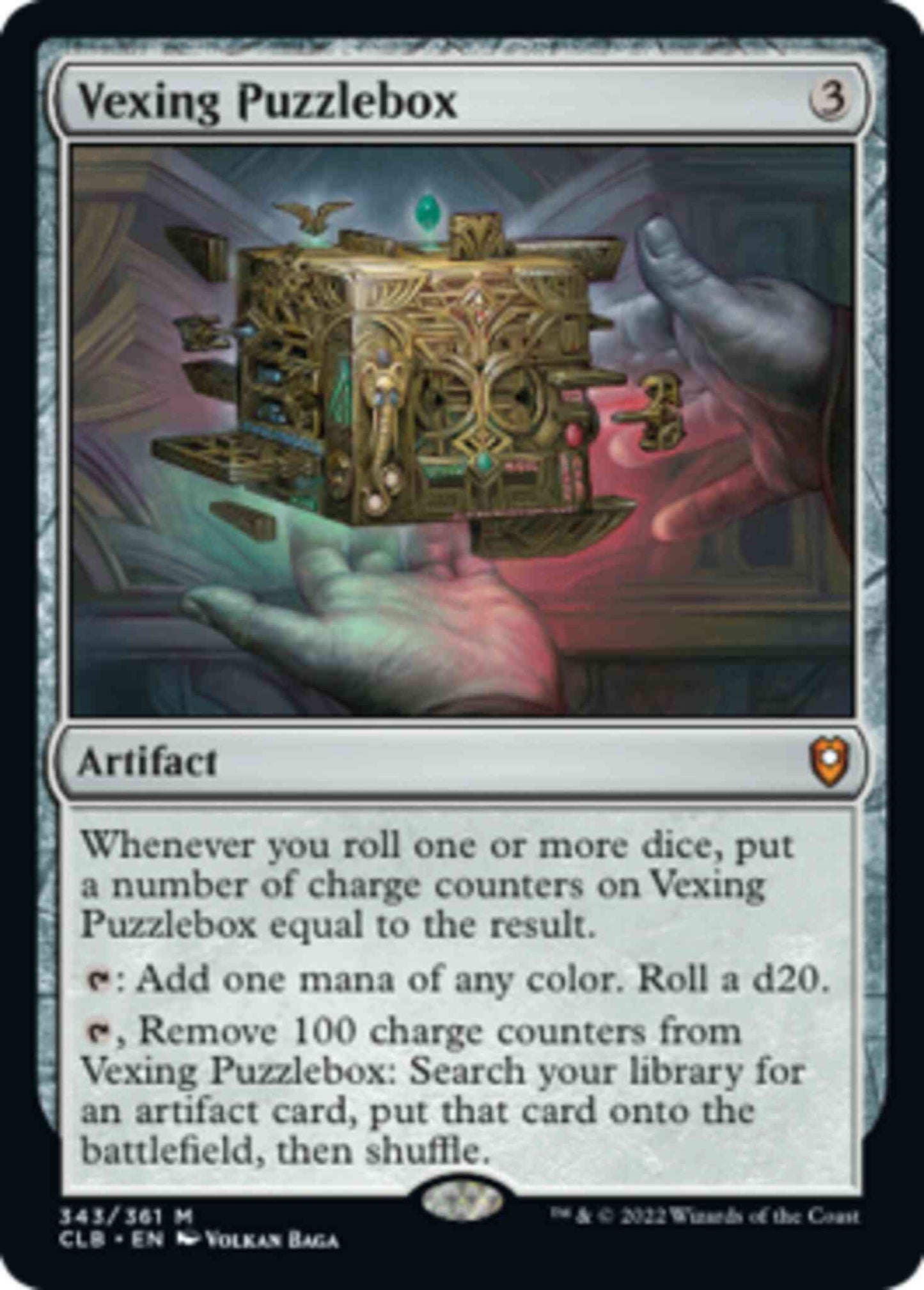 Vexing Puzzlebox [343] [Commander Legends: Battle for Baldur's Gate] [Non-Foil]