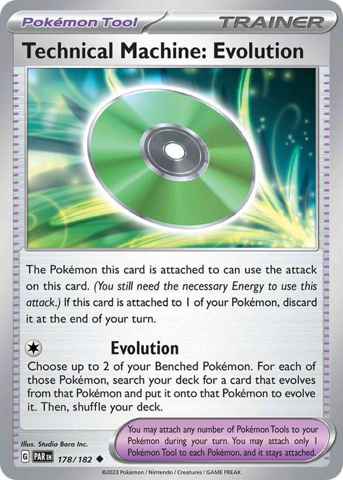 Technical Machine: Evolution - 178/182 - Uncommon [sv04-178] [Non-Holo]